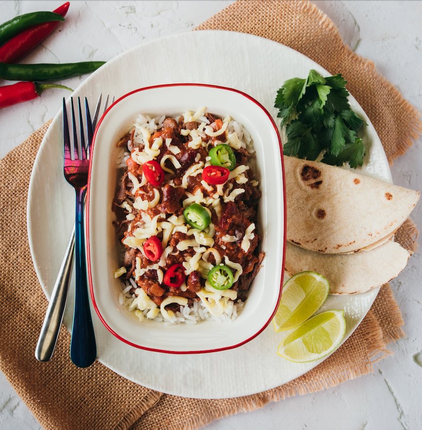 Baked Beef Burrito