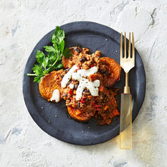 Sweet Potato and Beef Bowl