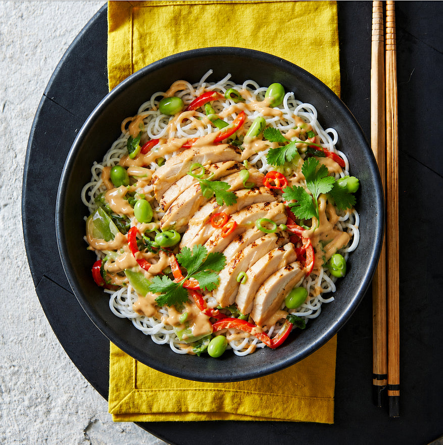 Peanut Protein Chicken Noodles