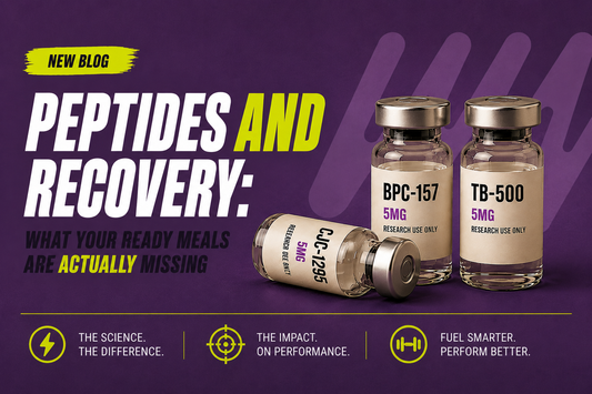Peptides and Recovery: What Your Ready Meals Are Actually Missing