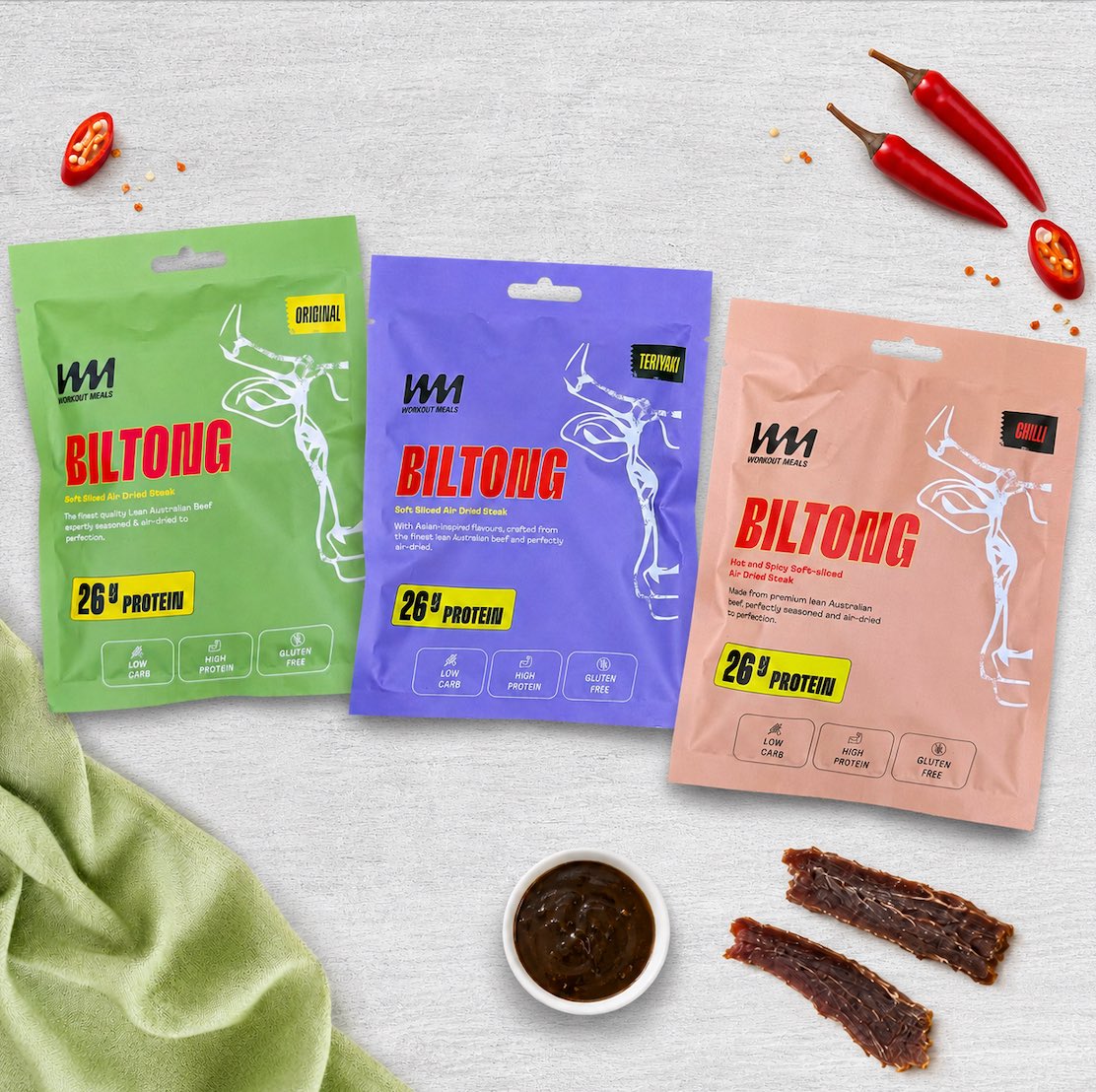 Biltong 3 Pack