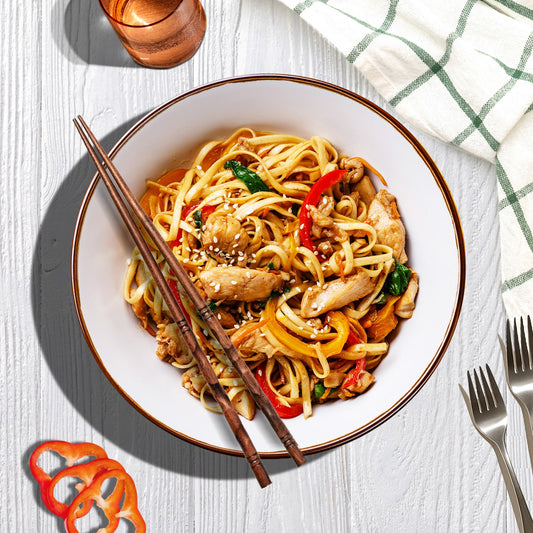 Chicken Udon Noodles